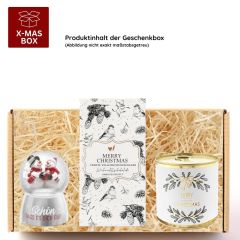 Gefüllte Geschenkbox Weihnachten „Happy Christmas“ – Stilvolles Weihnachtsgeschenk (Set 3)