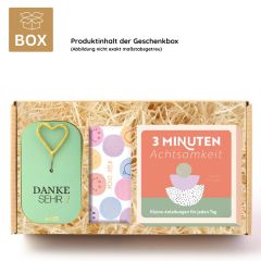Befüllte Geschenkbox Danke – Geschenk „Dankeschön“ (Set 4)