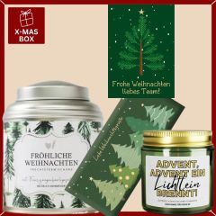 Geschenkbox Weihnachten „Frohe Weihnachten liebes Team“ – Mitarbeitergeschenk (Set 4)