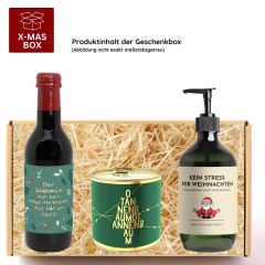 Geschenkbox Weihnachten – Mitarbeitergeschenk „Super Team“ (Set 5)