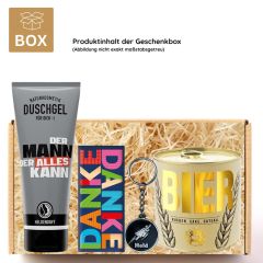 Geschenkbox für Männer „Bester Mann“ – Dankeschön Geschenk (Set 3)