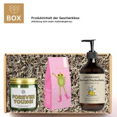Geschenkbox witziges Geburtstagsgeschenk „Age is just a number“ (Set 3)
