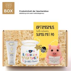 Geschenkbox Gute Besserung Geschenk – „Gute Besserung“ (Set Pflaster 6)