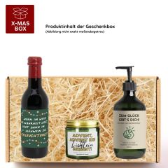Geschenkbox Weihnachten – Für Pflegekräfte / Pflegeheld:in (Set 1)