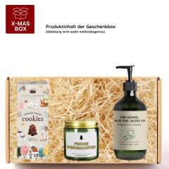 Geschenkbox Weihnachten – Weihnachtsgeschenk für Schichtheld:in (Set 1)