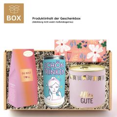 Geschenkbox zum Geburtstag – Geschenkset „Konfetti regnen“ (Set 5)