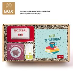 Geschenkbox Gute Besserung – Liebste Genesungswünsche (Set 1)