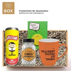 Onboarding Box HERZLICH WILLKOMMEN - Zielpunkt # 1