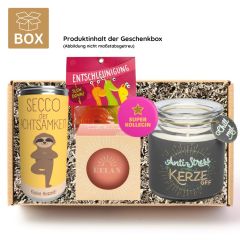 Geschenkbox für Kollegin – Geschenkset „Super Kollegin“ (Set 2)