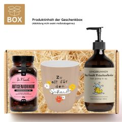 Geschenkbox zum 60. Geburtstag – Lustiges Überlebenspaket (Set 6)