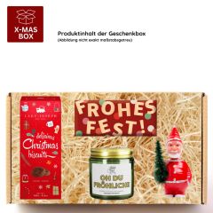 Geschenkbox Weihnachten „Frohes Fest ihr Lieben“ (Set 2)