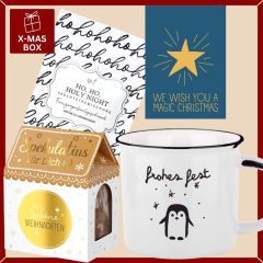 Geschenkbox Weihnachten „We wish you a magic christmas“ (Set 3)