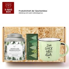 Geschenkbox Weihnachten – Weihnachtsgeschenk für Ärzte „heilende Hände“ (Set 2)