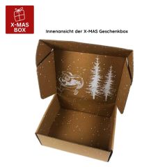 Geschenkbox X-MAS - MAXI - zum Befüllen