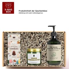 Geschenkbox Weihnachten – Weihnachtsgeschenk für Ärzte „heilende Hände“ (Set 1)