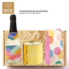 Geschenkbox zum Geburtstag - Geschenkset „Heute ist ein guter Tag!“ (Set 1)