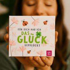 Geschenkbuch Für dich hab ich das Glück gepflückt