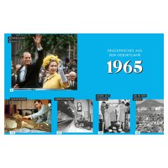 Geschenkbuch Geburtstagskurier 1965