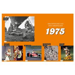 Geschenkbuch Geburtstagskurier 1975