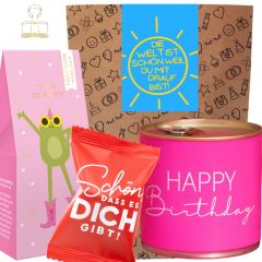 Geschenktüte Die Welt ist schön, weil du mit drauf bist! # 3