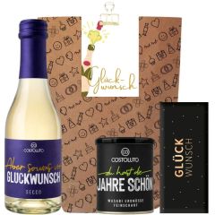 Geschenktüte „Glückwunsch“ – Geschenk zum Geburtstag (Set 5)