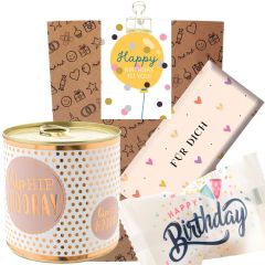 Geschenktüte zum Geburtstag – Geschenkset „Happy Birthday to you!“ (Set 10)