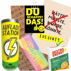 Geschenktüte Motivationsgeschenk „Du schaffst das!“ (Set 15)