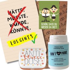 Geschenktüte SCHÖN, DASS DU WIEDER DA BIST! # 5
