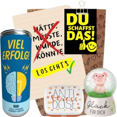 Geschenktüte Motivationsgeschenk „Du schaffst das!“ (Set 22)