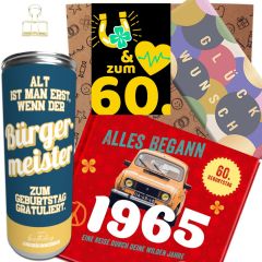 Geschenktüte ZUM 60. GEBURTSTAG # 5