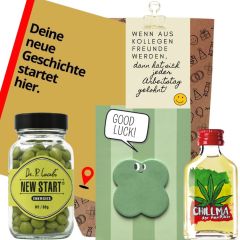 Geschenktüte Abschied „Wenn aus Kollegen Freunde werden“ (Set 11)