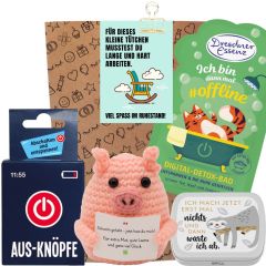 Geschenktüte Ruhestand – „Viel Spaß!“ (Set 8)