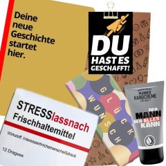 Geschenktüte bestandene Prüfung „Du hast es geschafft!“ (Set 5)