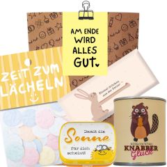 Geschenktüte zur Aufmunterung „Am Ende wird alles gut“ (Set 1)