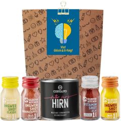 Geschenktüte „Viel Glück & Erfolg“ – Geschenk zur Prüfung oder zum Jobstart (Set 9)