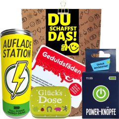 Geschenktüte Motivationsgeschenk „Du schaffst das!“ (Set 15)