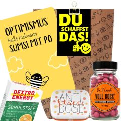 Geschenktüte Motivationsgeschenk „Du schaffst das!“ (Set 17)