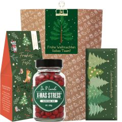 Geschenktüte „Frohes Fest Liebes Team“ – Weihnachtsgeschenk für Mitarbeiter (Set 6)