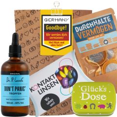 Geschenktüte für Auswanderer „Goodbye“ (Set 2)