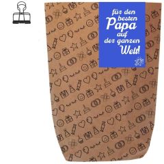 Geschenktüte BESTER PAPA - zum Befüllen