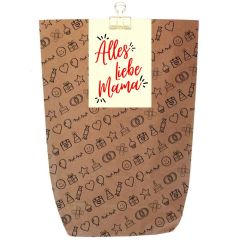 Geschenktüte Alles Liebe Mama - zum Befüllen