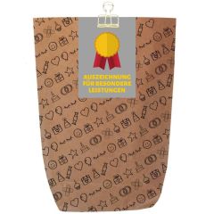 Geschenktüte „Auszeichnung für besondere Leistungen“ - zum Befüllen