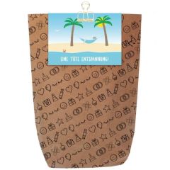 Geschenktüte EINE TÜTE ENTSPANNUNG - zum Befüllen
