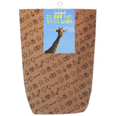 Geschenktüte ES TUT MIR SOOO LEID! - zum Befüllen