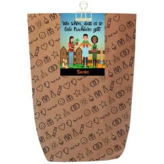 Geschenktüte DANKE LIEBE NACHBARN - zum Befüllen