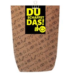 Geschenktüte Motivationsgeschenk „Du schaffst das!“ – zum Befüllen