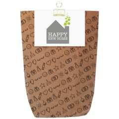 Geschenktüte HAPPY NEW HOME - zum Befüllen