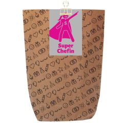 Geschenktüte SUPER CHEFIN - zum Befüllen