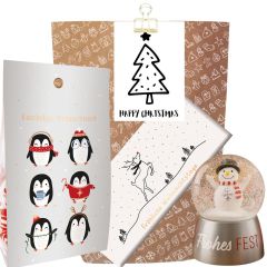 Geschenktüte Weihnachten „Happy Christmas“ (Set 6)