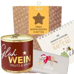Geschenktüte „Kleine Weihnachtsfeier in der Tüte“ (Set 4)